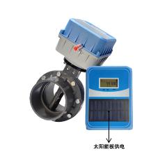 電動太陽能蝶閥（太陽能板供電 農業灌溉 高標準農田）