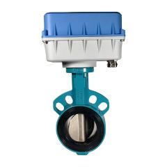 電動蝶閥（內置邊緣計算器 LORA通訊 電池供電或DC24V供電）